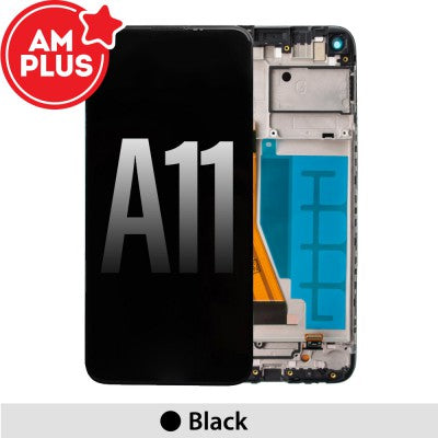 Tecguru-Samsung Galaxy A11 A115F LCD Screen Replacement Digitizer GH81-18760A (Service Pack)-Black Tecguru-Samsung Galaxy A11 A115F LCD Screen Replacement Digitizer GH81-18760A (Service Pack)-Black